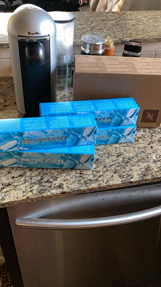 Brandon_Pooree's tweet photo. @NespressoUSA Stocked up just in case! Thanks @NespressoUSA https://t.co/hRsCKgX9mF