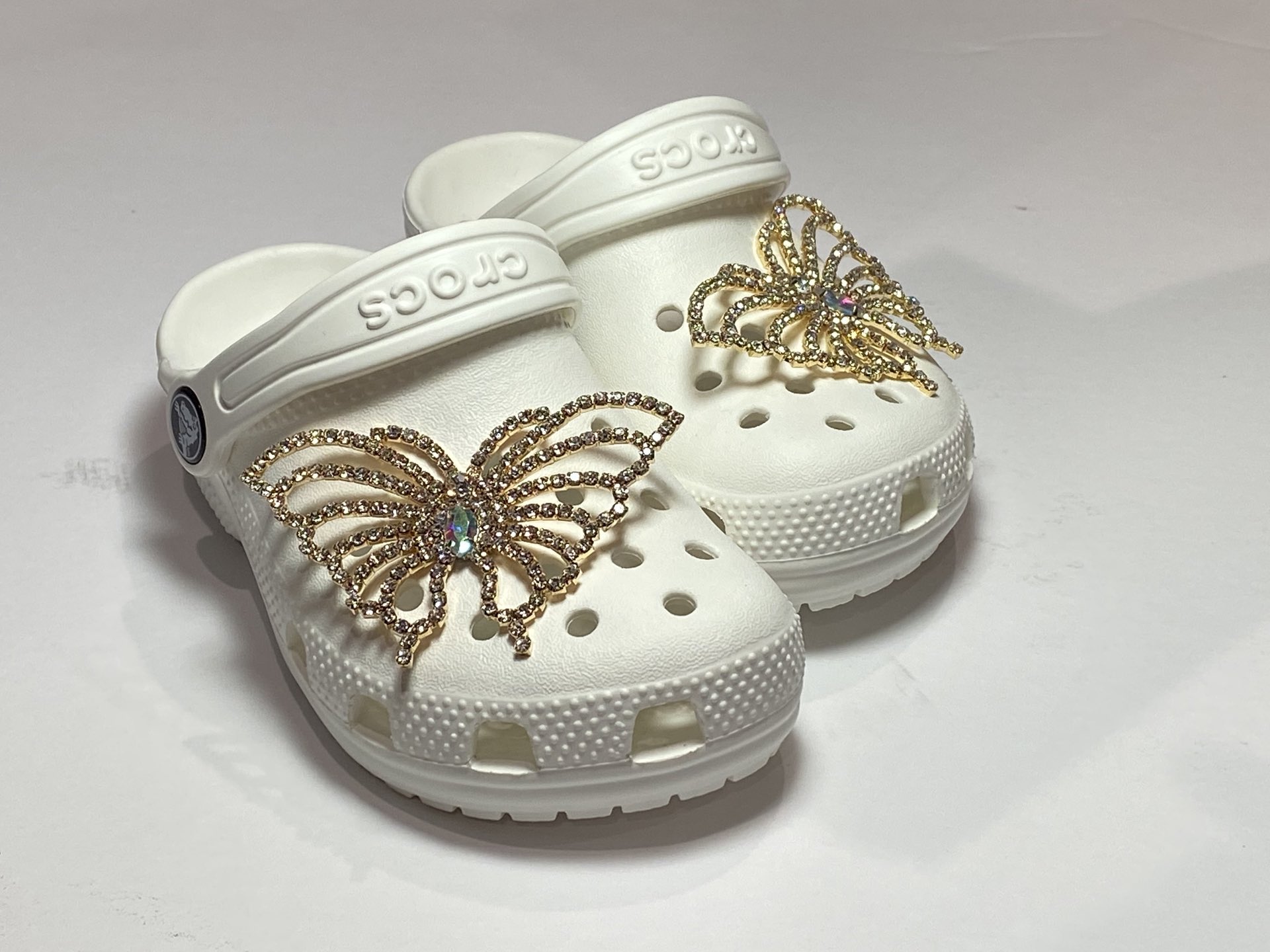 YLFaith on X: Excited to share this item from my # shop: Croc Charms  Luxury 2 Butterfly Rhinestone for Shoes, Charms for your Crocs   #bestseller #topjibbitz #bearjibbitz #handmade # design #crocsforcharms #jibbitzforcrocs #