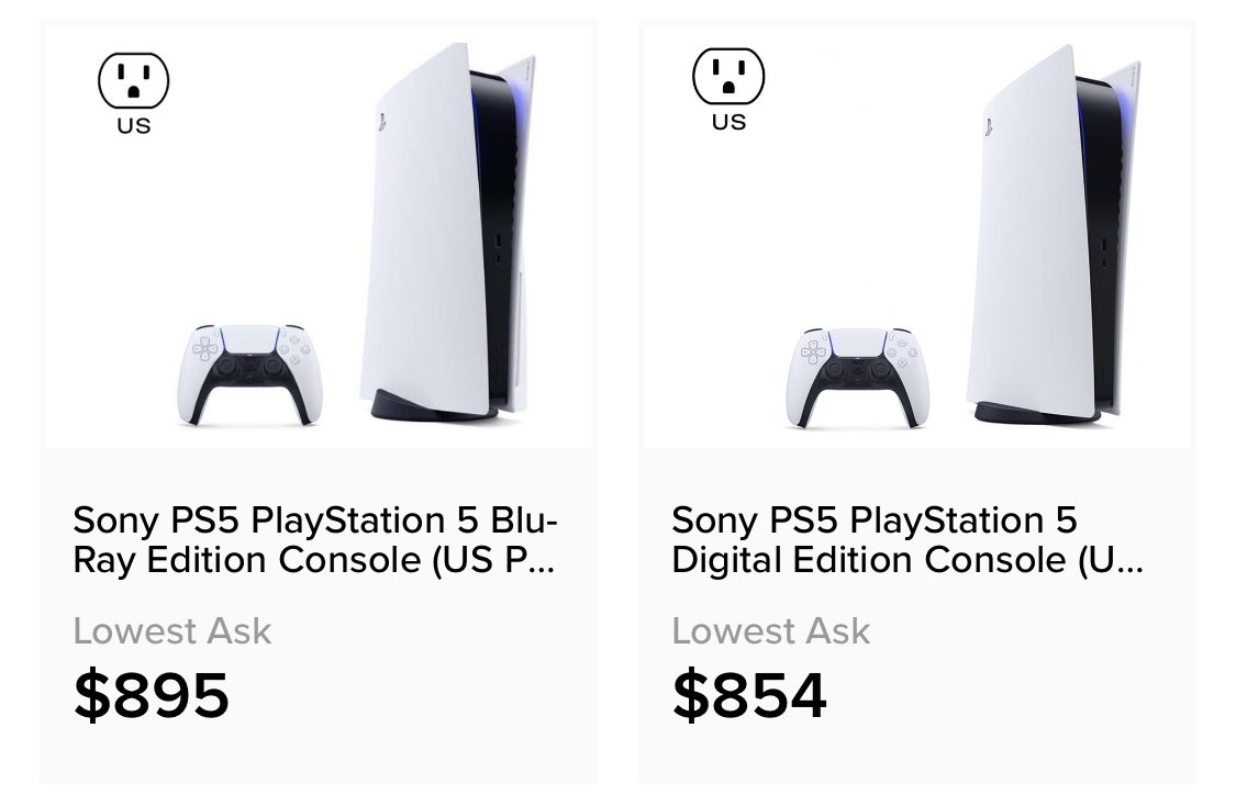 PSA: Please don’t buy from resellers from anywhere. They’ve taken all stock and really put regular ps5 fans down. Just wait for a restock. It will take some time but it’s more worth it than spending 400$ more on eBay, stockx etc. Boycott resellers‼️ #ps5