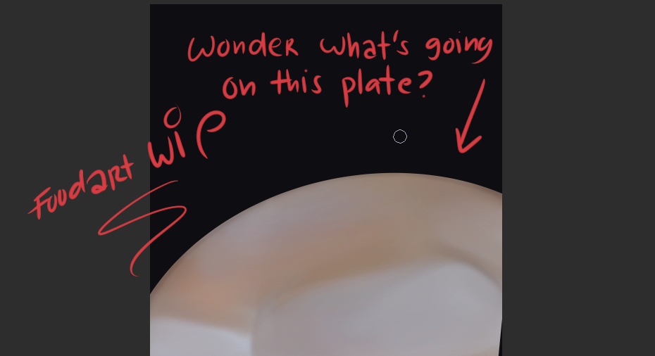 And apparently people still don't believe me that the 2020 is a painting so I'm putting the Work in Progress shots here: