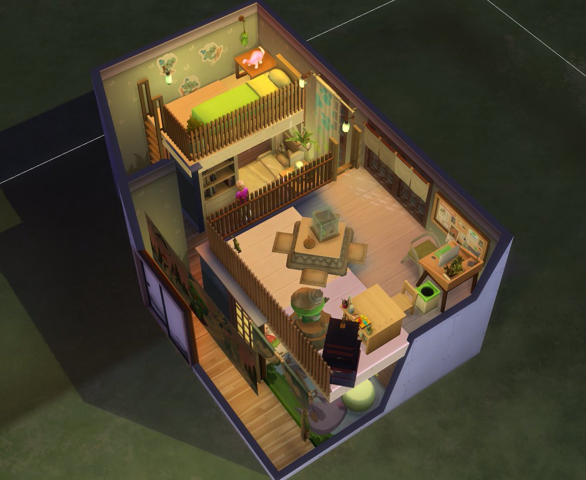 JoanPed24108661's tweet photo. I can't save it as a room but you can watch it here #sims4 #sims4platforms #sims4build #Sims4SnowyEscape #TheSims4 #yamachan https://t.co/zESsyoJ0qP