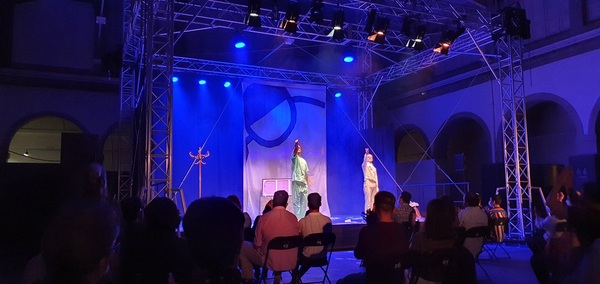 juanset_ct's tweet photo. @laculturaensc "Federico &amp; Salvador", de @InsulariaTeatro, hoy en la Sala de Arte La Recova. #CulturaSegura https://t.co/zwFNzhTRjG