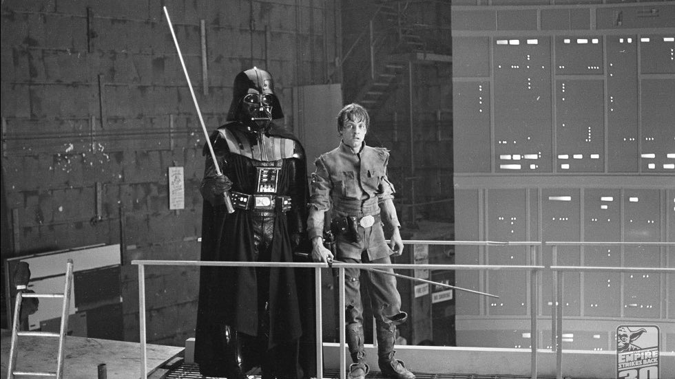 mark hamill empire strikes back bts.