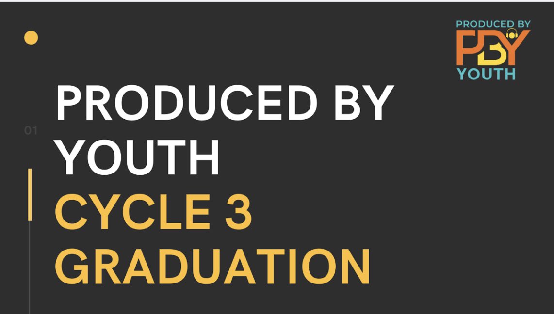 ProducedByYouth's tweet photo. We're about to start! Join us on zoom for our grad event ๐and celebrate our 3rd cohort. ๐ It's not too late to register. Link in bio๐๐พ
#PBYmusic #Ottawa #Ottarts #ottmusic #youth #ottcity https://t.co/Bm5oOIXL4m