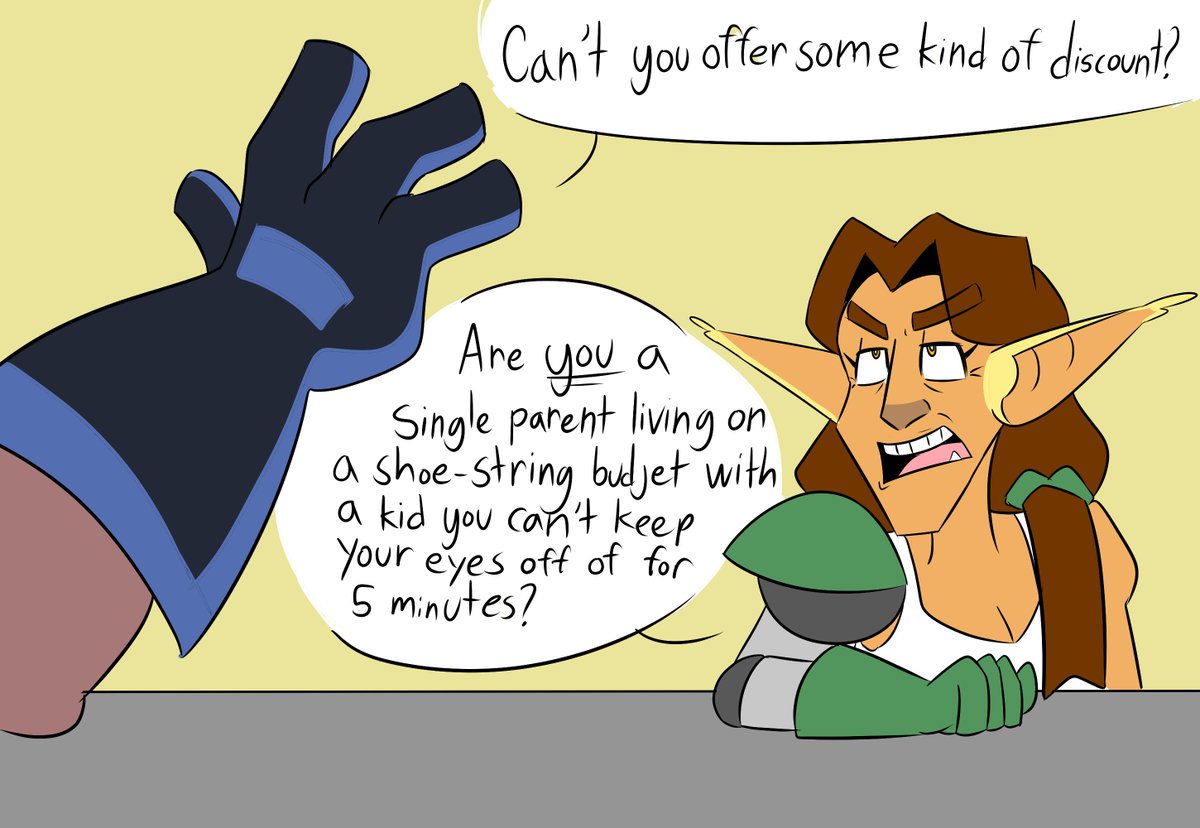 A fun lil idea I had the other day with @Zeurel's my MonkeyWrench OC 
