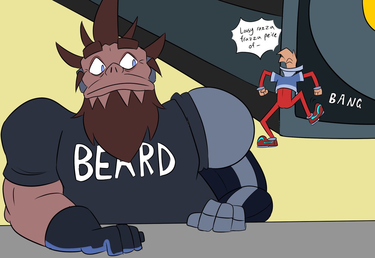 A fun lil idea I had the other day with @Zeurel's my MonkeyWrench OC 