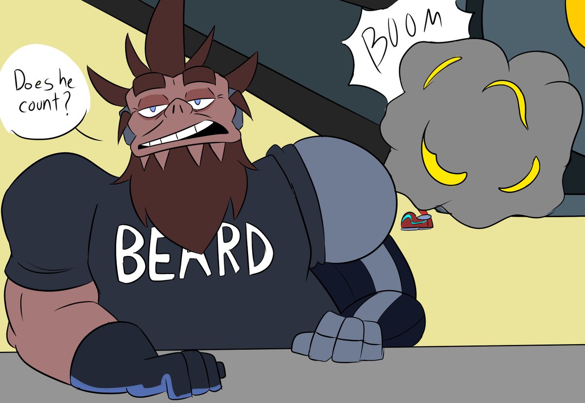 A fun lil idea I had the other day with @Zeurel's my MonkeyWrench OC 