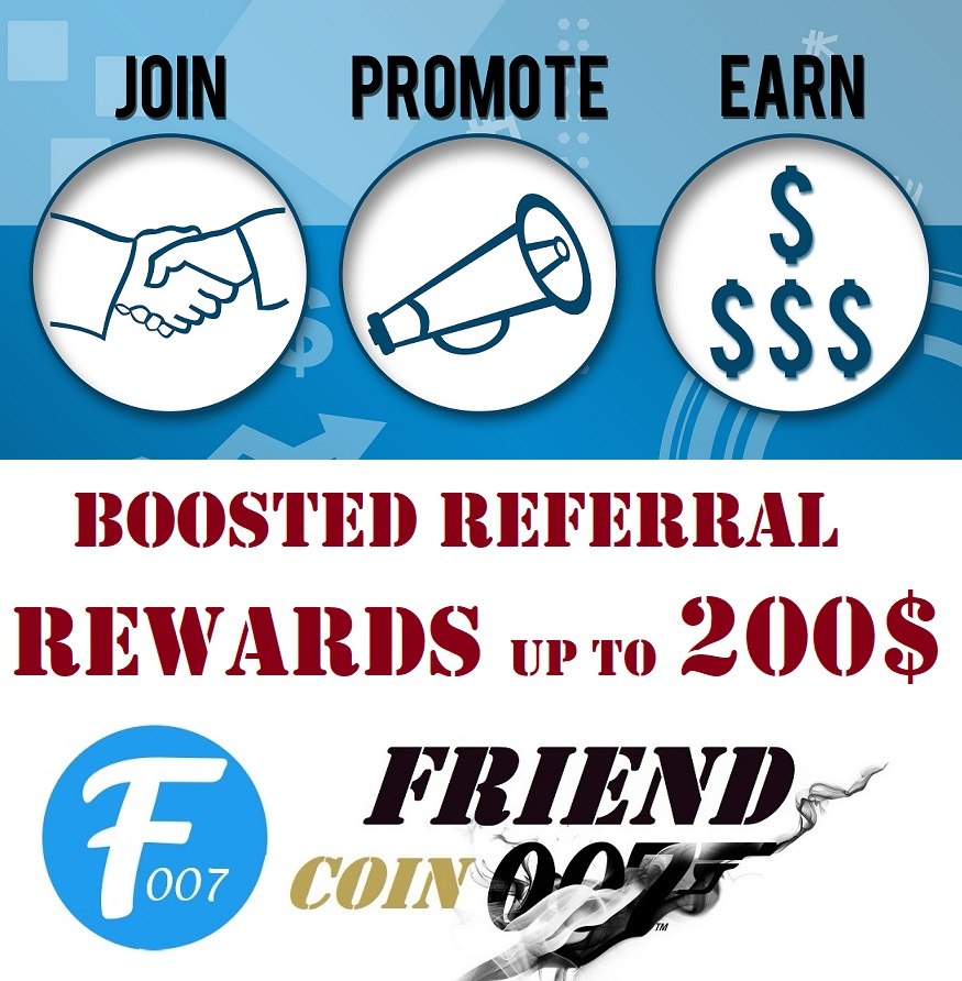 friendcoin007's tweet photo. ⚠️We increasing the opportunity earn more 500 $ #Friendcoin007’s per tasks and up to 200 $ per referral or buy #FC007 Hodl and get ROI + 600 % . No limit on user participation as we want to onboard billion users. https://t.co/gceUgQ6rOt https://t.co/a3oJP2n6LH