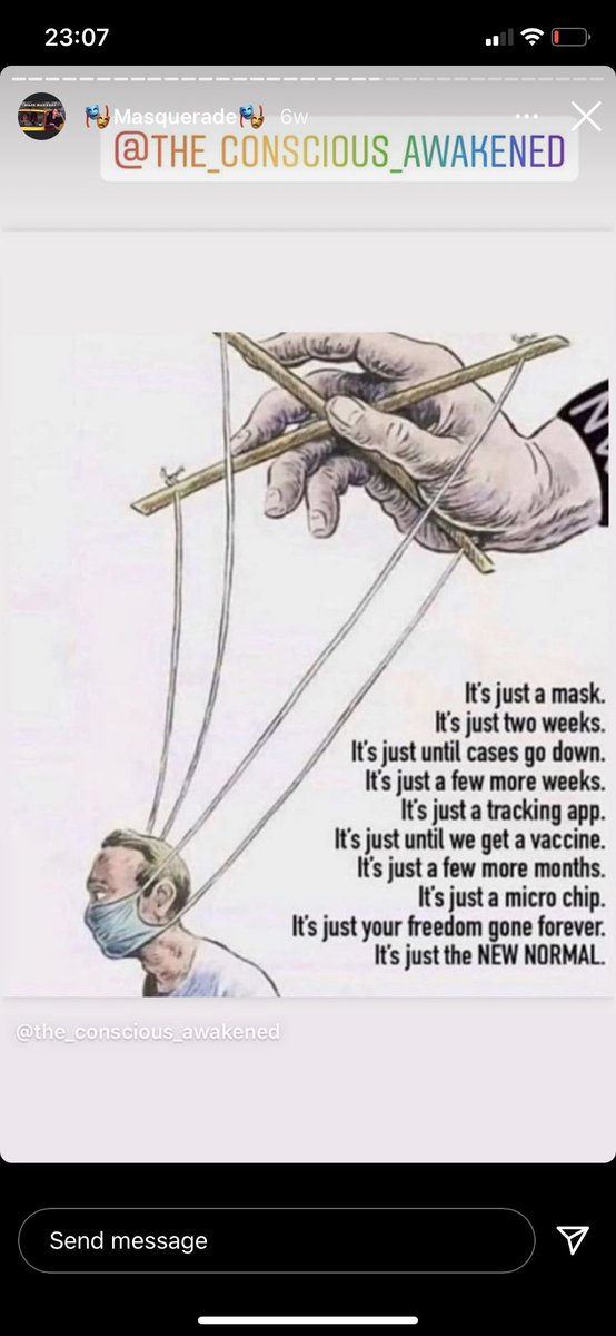 they won’t get a vaccine as they think it has a microchip in to track us all yet they carry around their phones 