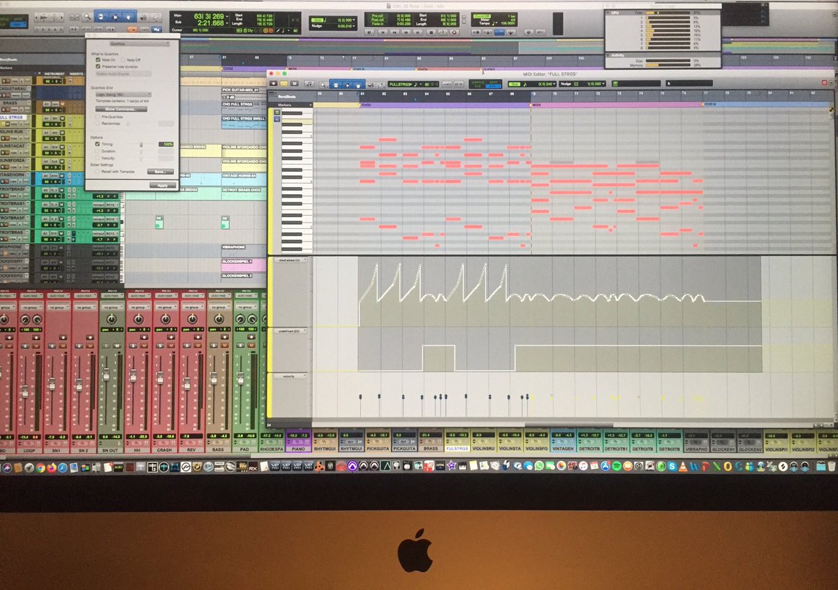 2b3Productions's tweet image. I’m mixing &amp;amp; also creating / editing some dynamics with my string arrangement on @jb.rose.singing.vegan.mum forthcoming single ‘Gold’. This a soulful uptempo old school inspired banger (IMHO 😁) #StringArrangements #Dynamics #Soul #OldSchoolInspired #Midi #Avid #ProTools #Mixing