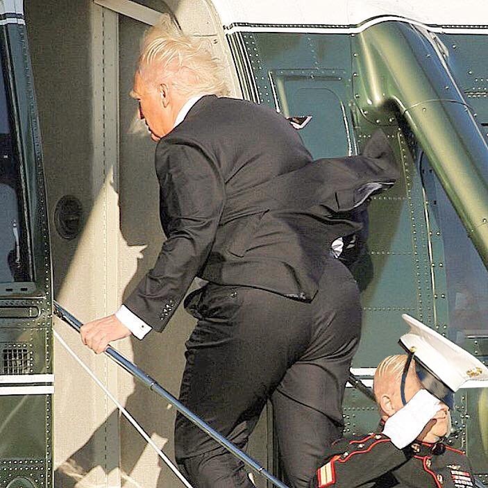callralstonsaul's tweet photo. @PhillipAdams_1 I also like this one of a gust of wind exposing the real Trump. https://t.co/l3TIAMmenv