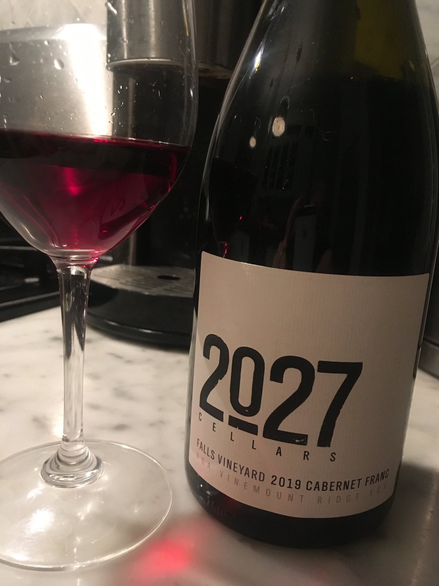 First look at Kevin's new wine. A lean style of Cabernet Franc that is pretty tasty with some sour Cherry/cranberry notes, soft up front with a nice little spice finish. I know he didn't make a lot so grab some ⁦<a href="/2027cellars/">Kevin Panagapka</a>⁩