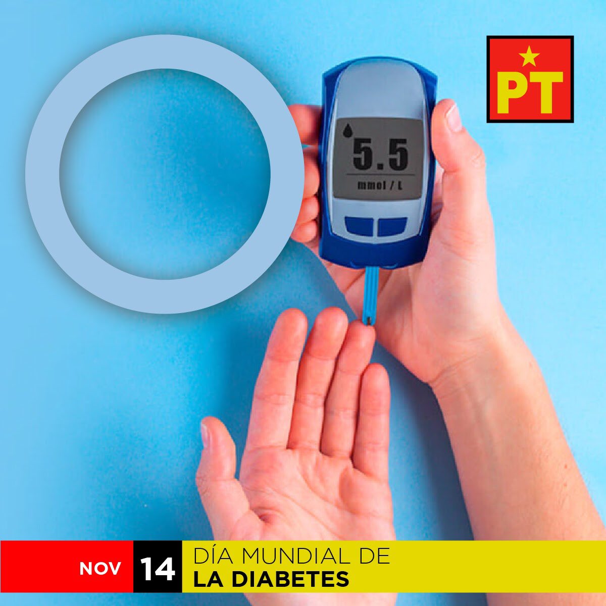 🟥🟨Las líneas de acción que ha llevado el sistema de salud han resultado desfavorecedoras para nuestra gente, es momento de trabajar para el pueblo, mejores oportunidades a quienes más desfavorecen.
¡Todo el poder al pueblo!
#PTCampeche #TodoElPoderAlPueblo #DíaDeLaDiabetes