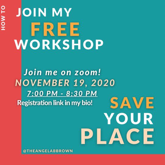 I'm so excited to announce I'll be hosting my first workshop Entitled "Chronic Illness Is Real" on November 19, 2020, at 7 pm.
eventbrite.ca/e/chronic-illn… SAVE YOUR SPOT...Seating is limited! #chronicfatigueawareness #chronicillnessisreal #chronicillnesswarrior #chronicpain