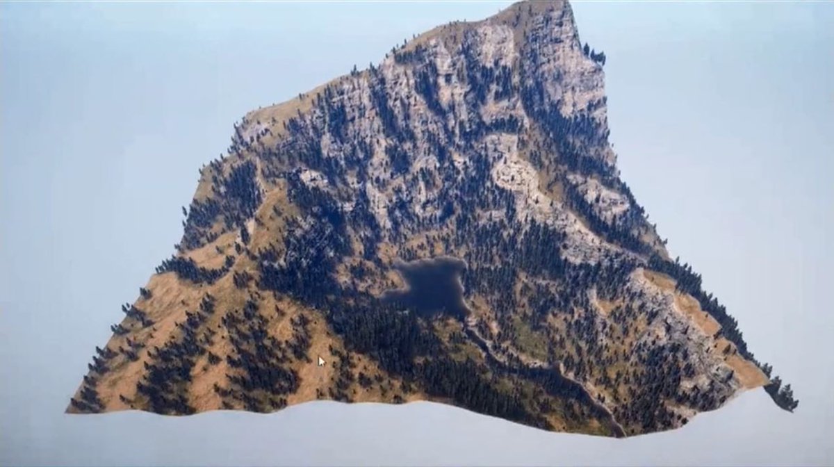 Once you've got that, you can use those same systems to generate realistic weather, fog, water, wind, etc. patterns. Best of all, you can iterate on this endlessly, and have everything procedurally and realistically adapt for the cost of some render time.