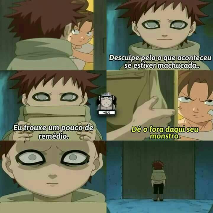 Eric Arraché on X: Tatuagem brabíssima do Gaara que um amigo me mandou   / X