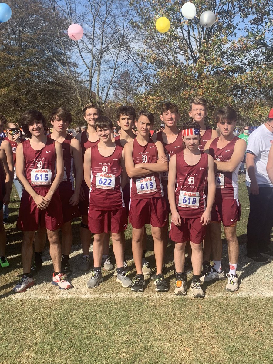 Deshler Girls finish 5th in the State in 4A and Boys finish 11th @AHSAA Cross Country State Championship Race- 11/14/20 <a href="/4theluv14/">Bryan Lindsey</a> <a href="/patricebrown91/">Patrice Brown</a> <a href="/DeshlerAthletic/">Deshler Athletics</a> Great 2020 season for these runners.