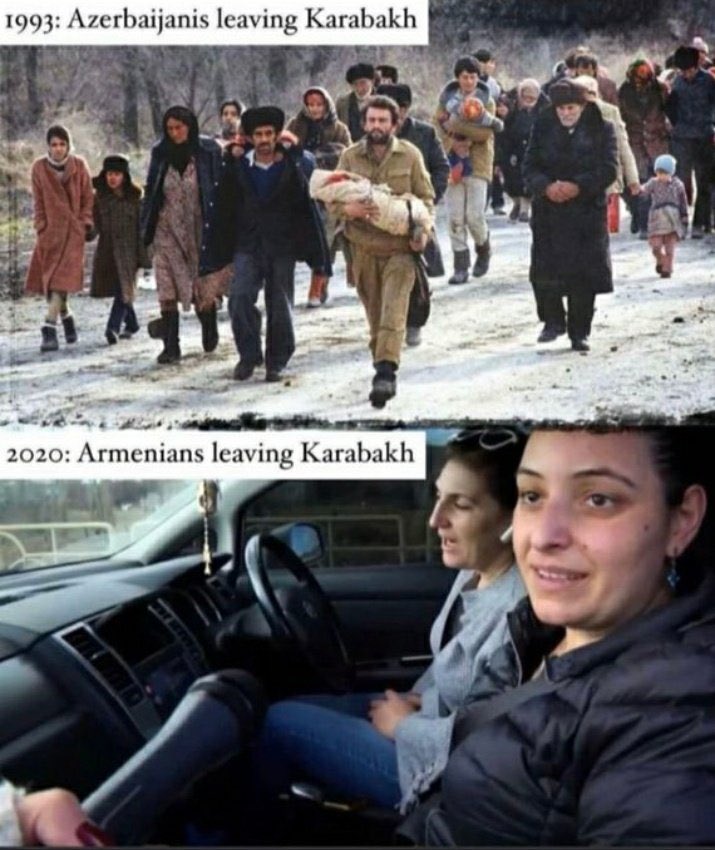 jjkmuslim's tweet photo. tw // death 

Armenia lost, accepted defeat and we gave them a week to leave our occupied territories, yet they didn’t give my people any time, people were running bare foot, children dying because of the cold. https://t.co/4RSufg6acV