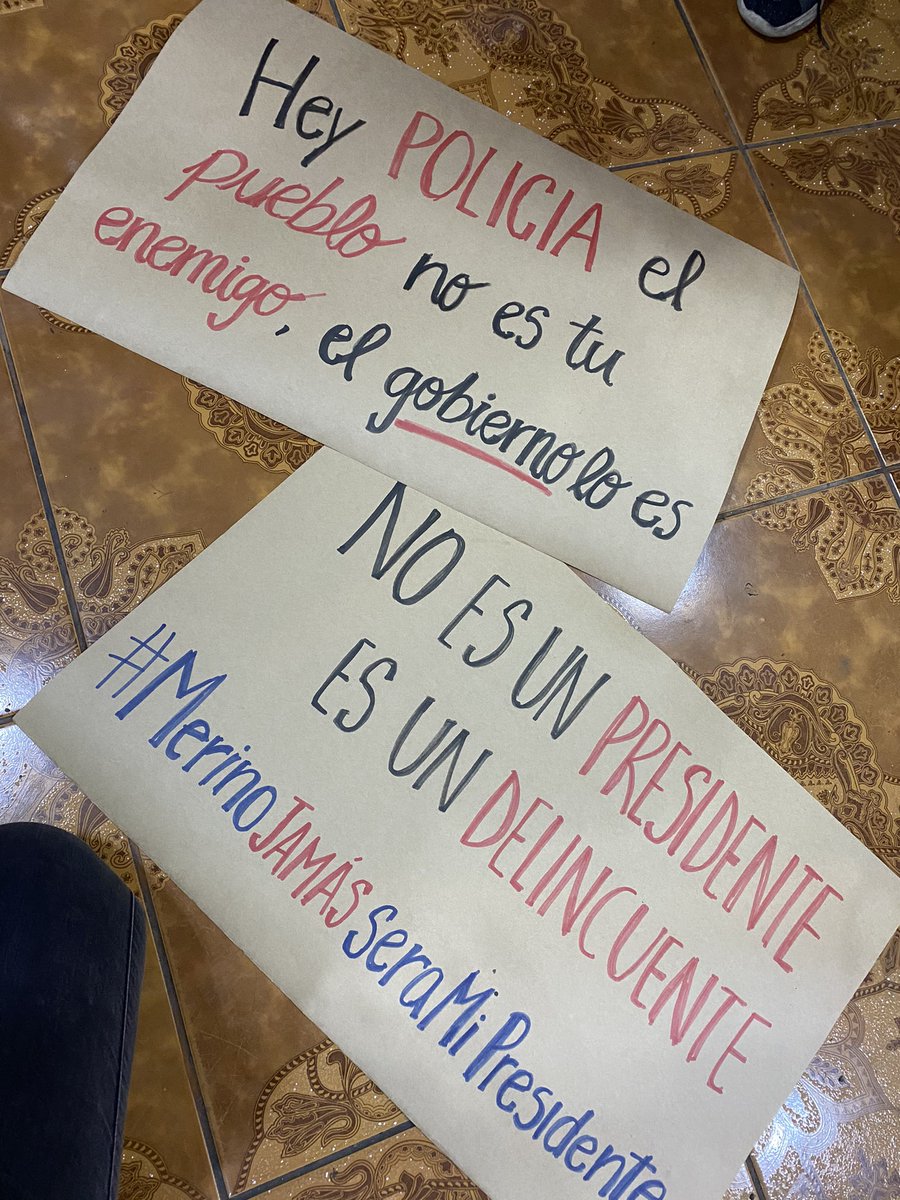 leisureqt's tweet photo. Carteles listos, celular cargado, mascarilla, alcohol en mano y muchas ganas de luchar por mi país
#FuerzaPeru
#MerinoNoNosRepresenta https://t.co/vo6BLelKoe