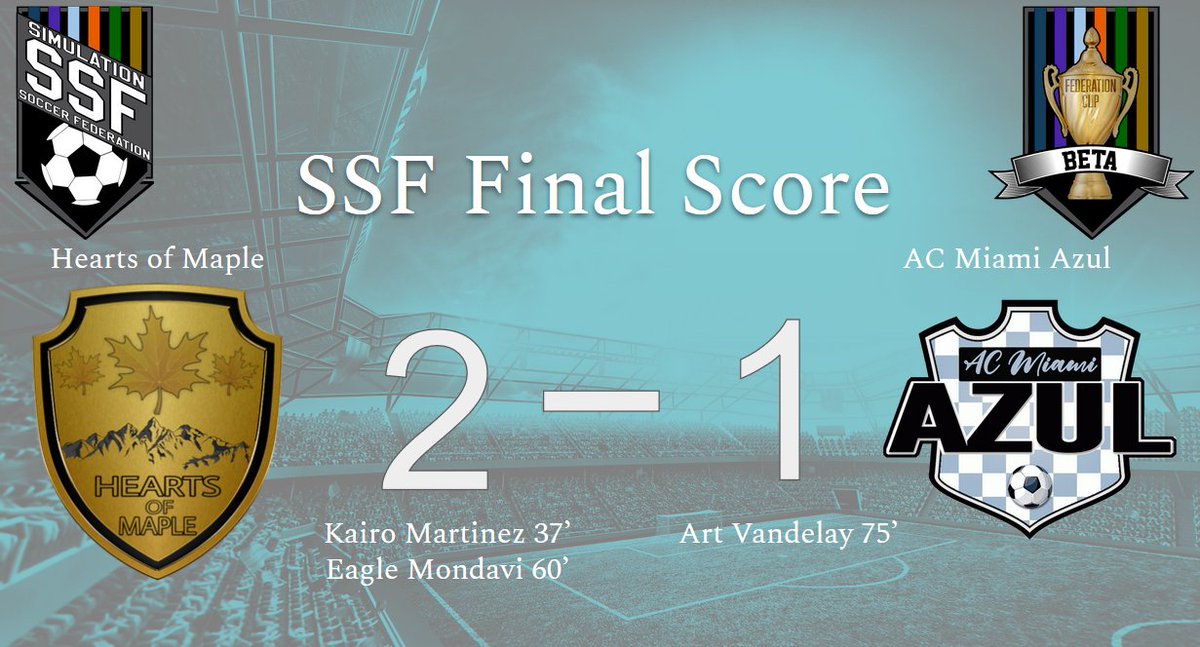 Game 2 of the Group A is in the books! Hearts of Maple comes out on top 2-1 over AC Miami Azul

#kickingitfromhome #ssfofficial #ownthepitch