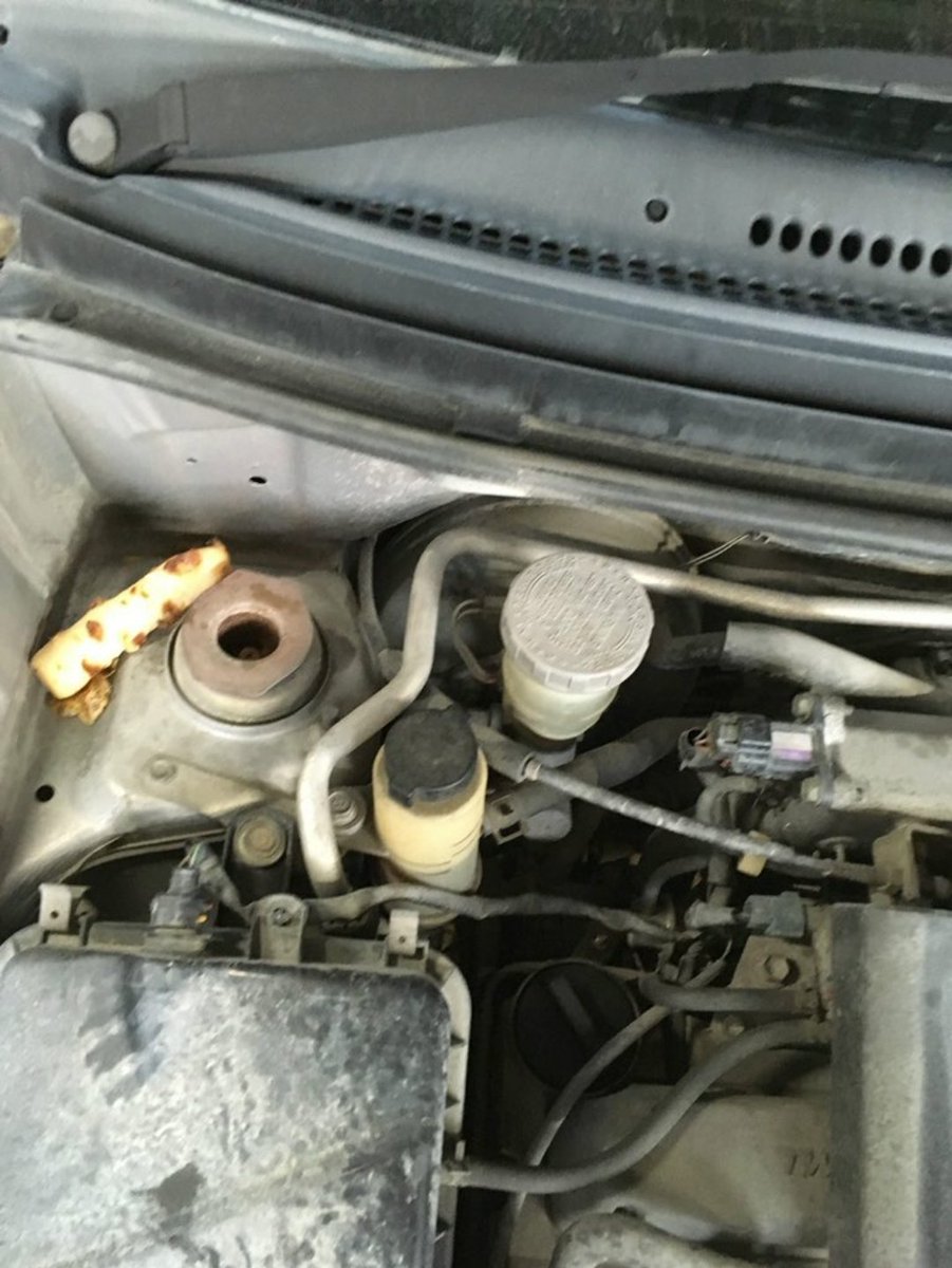 自動車整備士が遭遇する衝撃画像が集結 エンジンルームからコンビニおにぎり ボンネットから鳥の巣 Togetter