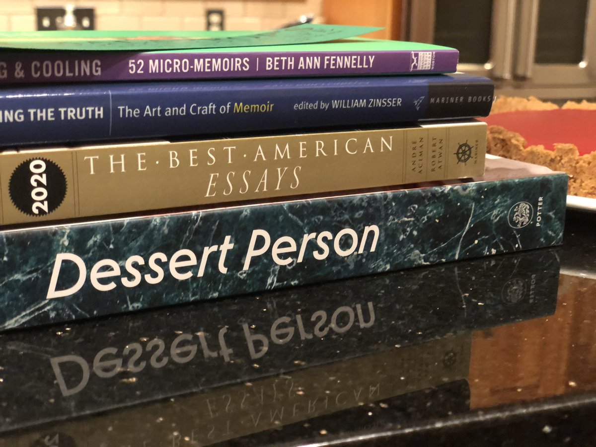 New books. New tart.