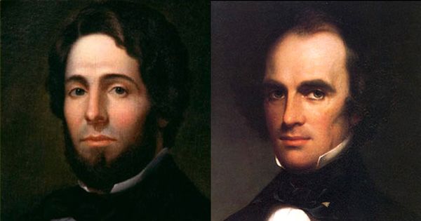 themarginalian's tweet photo. One November evening over dinner, Melville, restive with longing, presented Nathaniel Hawthorne with a lovingly inscribed copy of "Moby-Dick," published OTD in 1851 and dedicated to Hawthorne – his great love. The beautiful and heartbreaking love letters: https://t.co/ebng64EjLY https://t.co/bxtIioGFah
