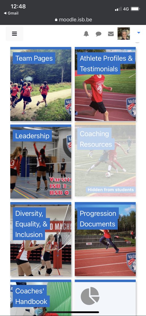 bryanfischerAD's tweet photo. We’re starting the winter season in Belgium in full virtual mode, using Moodle for delivery of content. Would love to see what else is out there. #isbathletics #theredmachine @Nick_AISVienna @DubaiAmerican @BowTieAD https://t.co/xX8KHbogRj