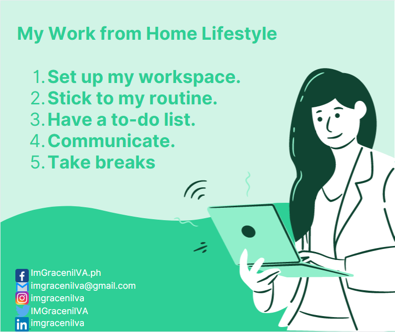 IMGracenilVA's tweet photo. What’s the best thing about being a VA? #virtualassistant #workfromhome #freelancer #adminvirtualassistant #virtualassistantjob #virtuallearning https://t.co/PX7ExsNy1X