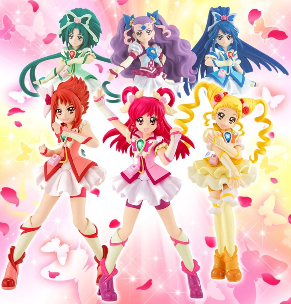 Glitter Force Yes! PreCure 5 GoGo! Pretty Cure Cutie Figure