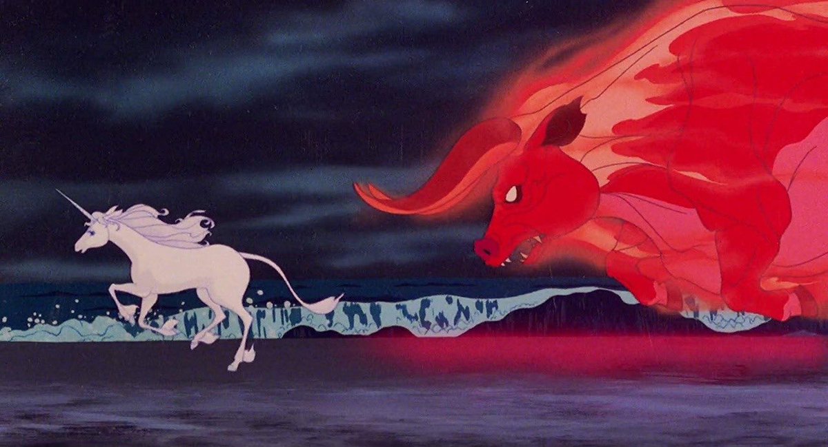 WeirdlandTales's tweet photo. THE LAST UNICORN (1982). https://t.co/1ALi6BQTBQ