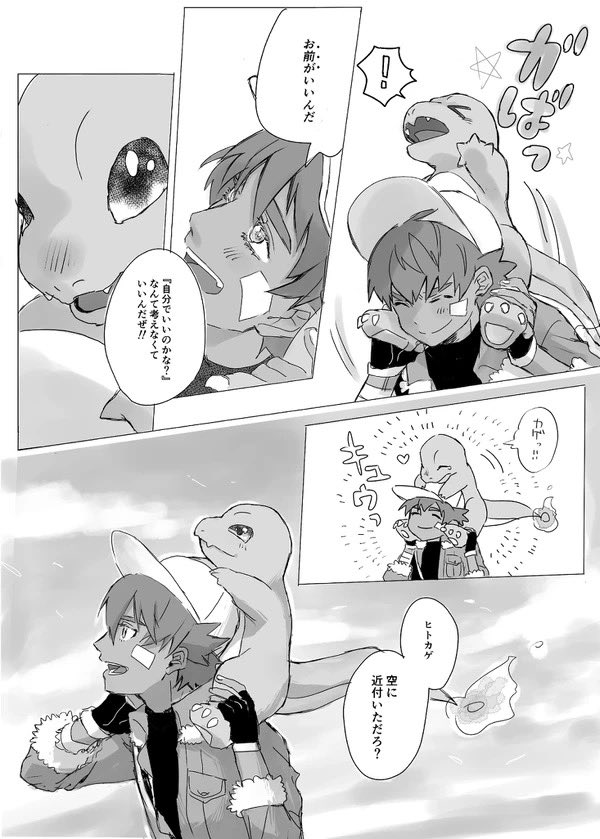 ポケモン ダンデとリザードンの出逢いの物語 Pocoの漫画