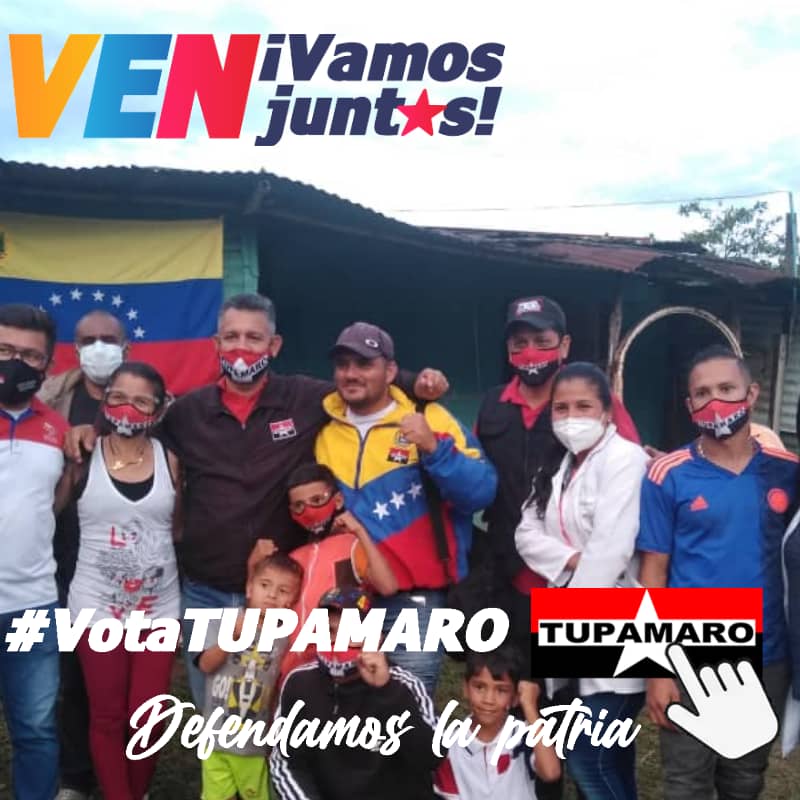 Rumbo a la Victoria Perfecta, vamos todos a votar a ejercer nuestro derecho a elegir un mejor mañana, un mejor país, #VenVamosJuntos y seamos parte de la Historia. Comuna o nada !!!

#LosRebeldesSomosMas 
#VotaTupamaro