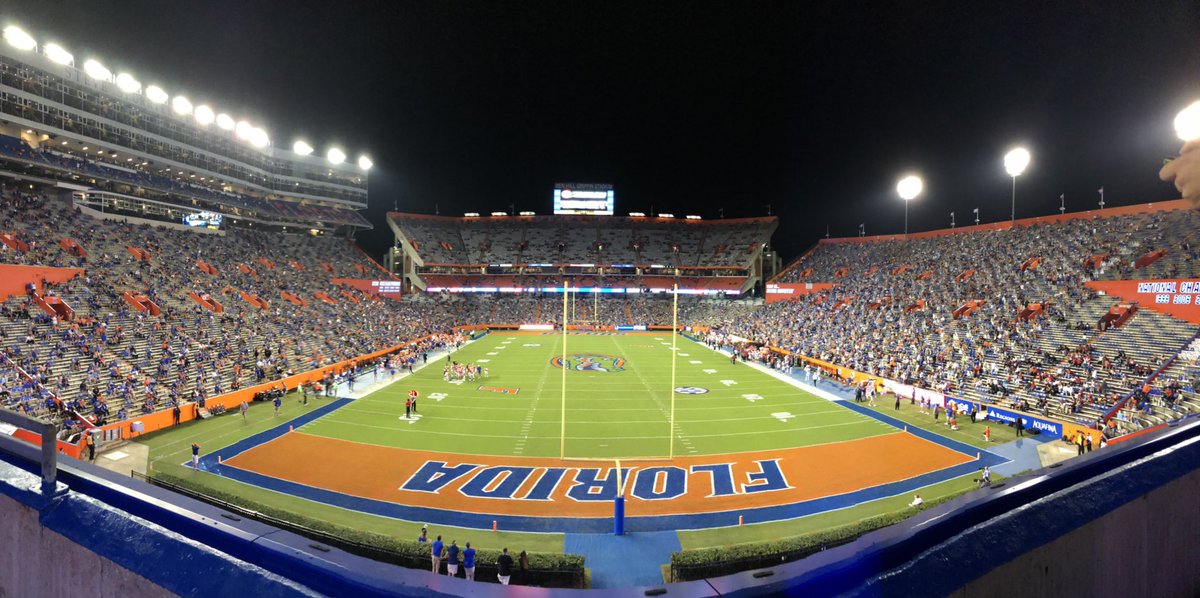 It’s good to be back 🐊 #GoGators
