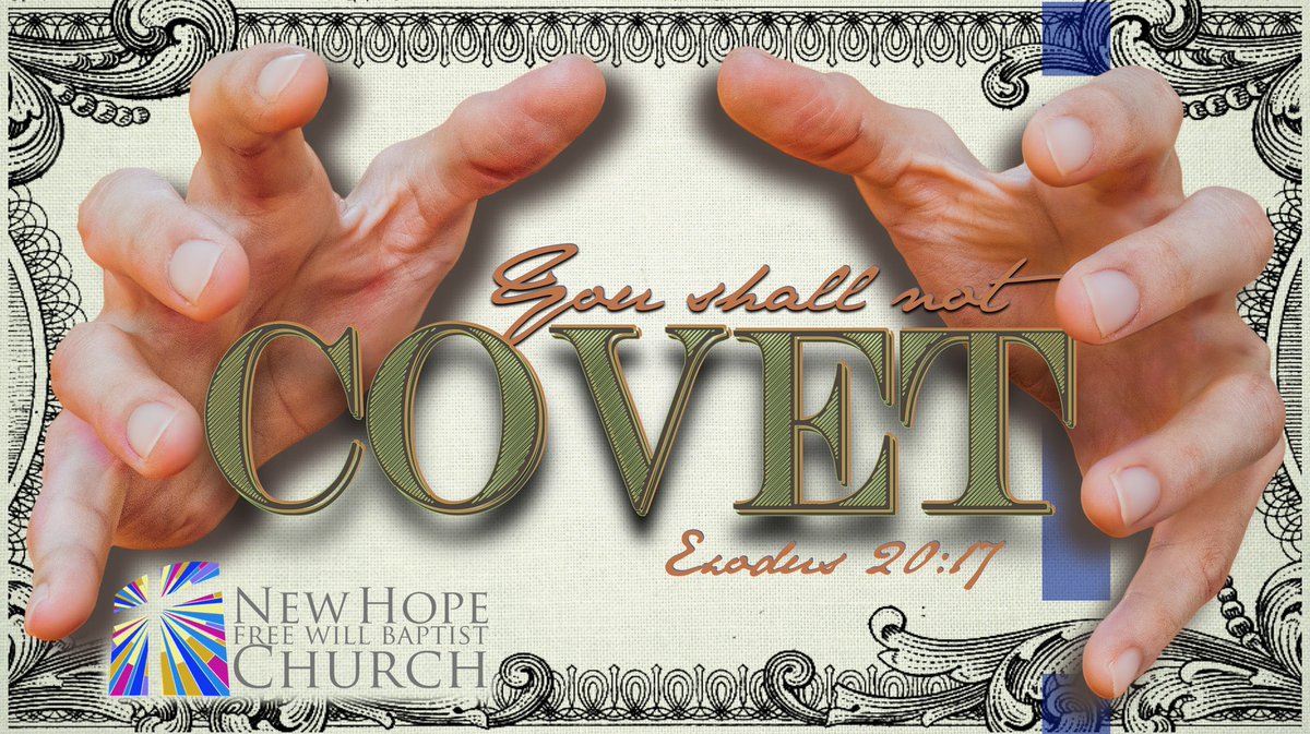 newhopejoelton's tweet photo. Of all the laws in the Old Testament, the apostle Paul said that the 10th commandment was the one that revealed his sin to him. Romans 7
#covet https://t.co/D4wKk7pQpm