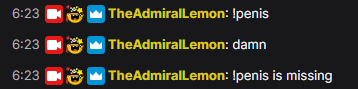 TheAdmiralLemon's tweet photo. #JustStreamThings https://t.co/uJ8szgCIje