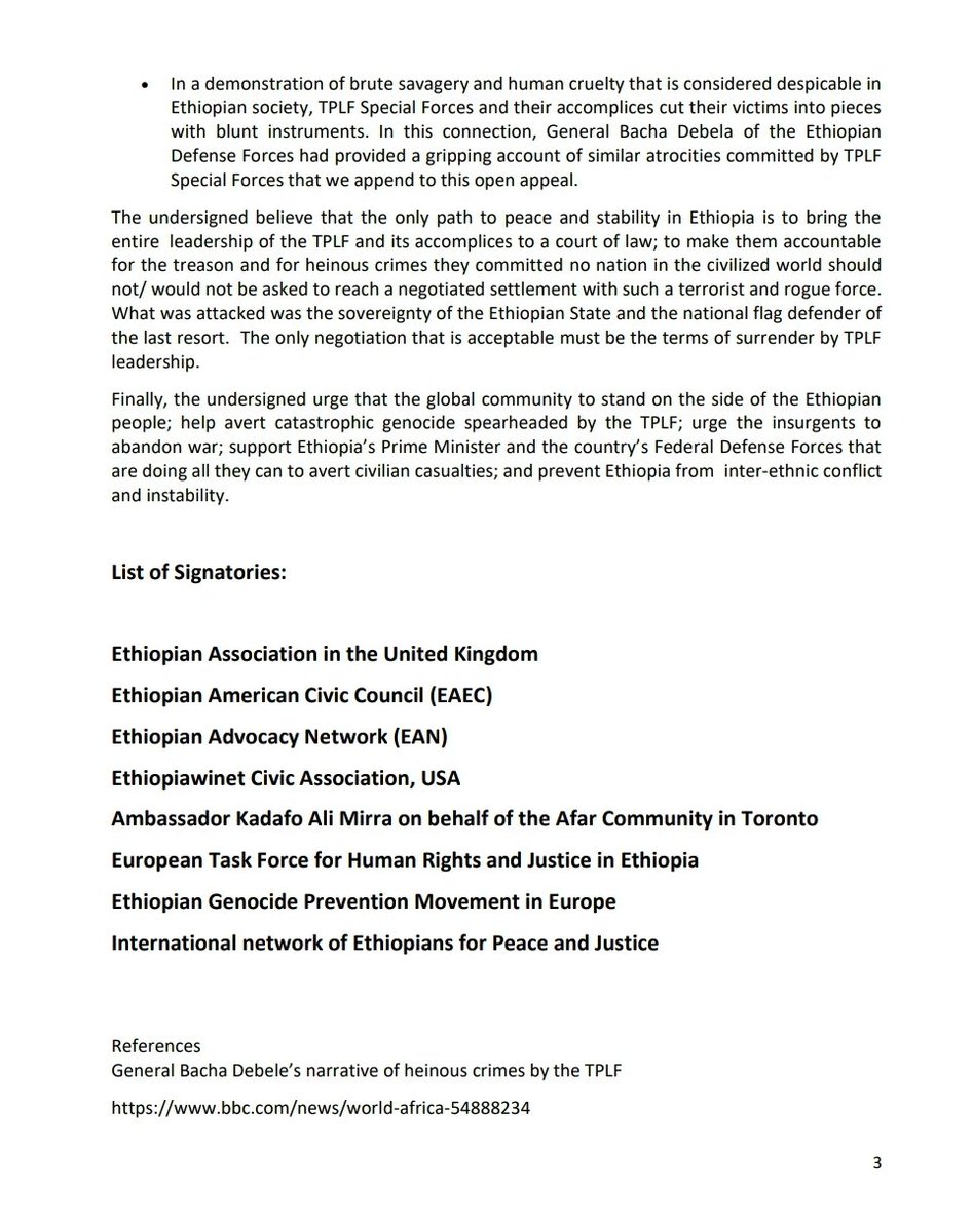 EACC_EAN's tweet photo. Open_Letter to the #Global_Community
Please distribute to your contacts!
We are sending the letter under the umbrella of #EACC & EAN with #eight_other_civic organizations as signatories. @martinplaut @EAfricanist @BBCAfrica @CNNAfrica @AP @guardian @AbiyAhmedAli @_AfricanUnion https://t.co/oxDYoReehw