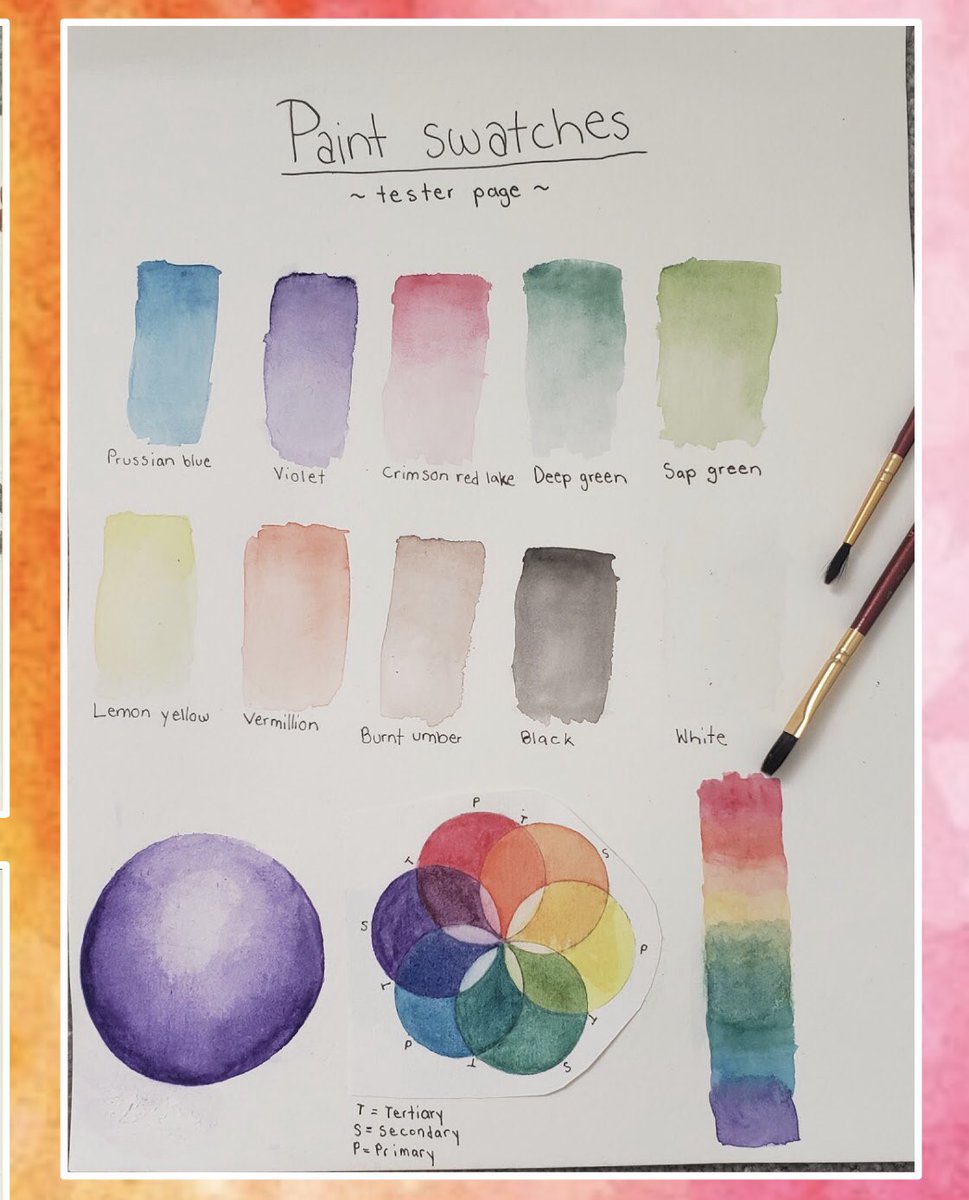 The art that our grade 8 students have been producing is amazing! <a href="/VEN_HDSB/">Virtual Elementary North</a> @MarchioneHDSB <a href="/SarahFulmer9/">Sarah Fulmer</a> #proud #virtuallearning  #colourwheel ‘ish’