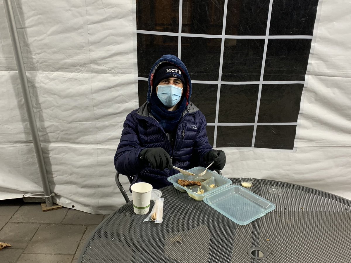 bhrenton's tweet photo. Eating outside is one of the safest ways we can connect with each other this fall and winter in a low-risk environment. Join me in #SafePandemicFun! I am proud to have eaten outside for the vast majority of days this fall. https://t.co/KtXKef14uU