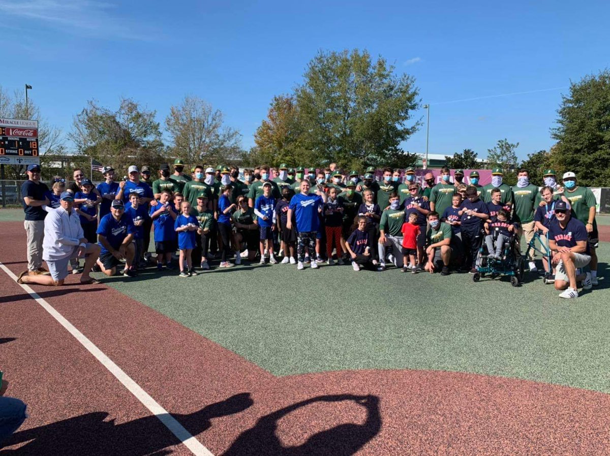 LionUpBaseball's tweet photo. What a fun day we had playing baseball. Thank you @MiracleLeagueNS for having us as your guests. 🦁⚾️ #LionUp #ClassroomCommunityCompetition https://t.co/krtkIR7cRH