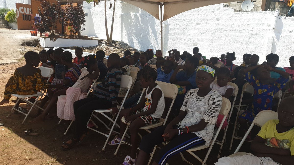 IngTrudyMorgan's tweet photo. Amazing! My 79 year old mother who is recovering from COVID 19 made the journey to see our Ebola &amp; landslide orphans receive their school packages. Wonderful to see the responses to Mammy Morgan's visit! 2 years on &amp; the love is still strong! We owe you a debt of gratitude https://t.co/PCHWDpd1nl