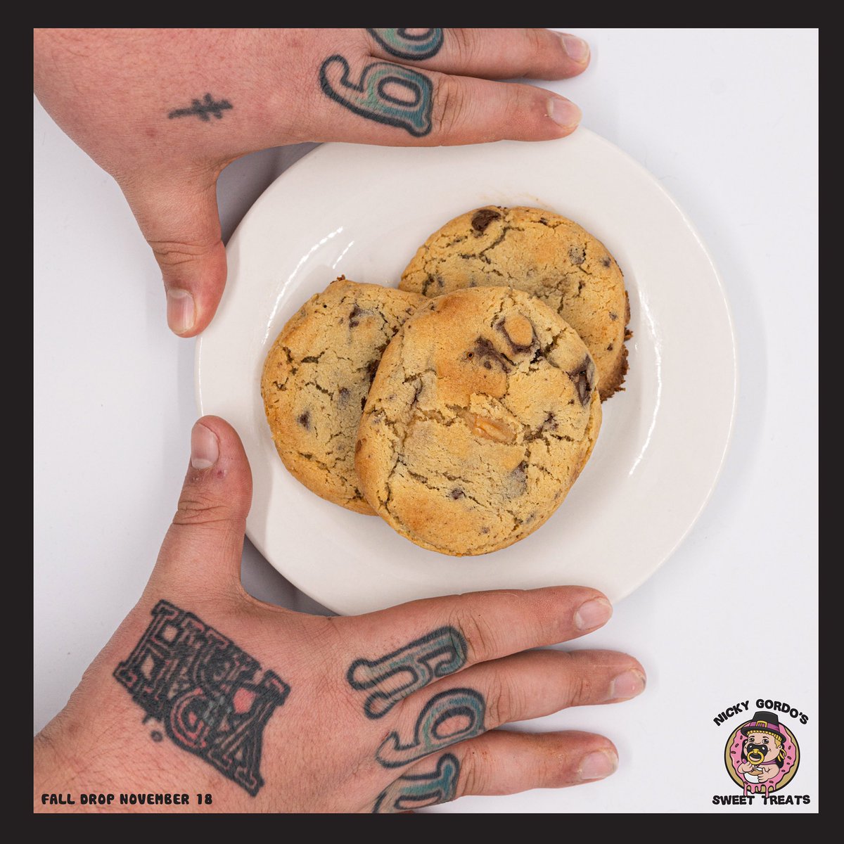 Flavor # 4 of 5 ! Nicky Gordos Favorite Combo!! My secret famous chocolate chip recipe 🤫 and I throw dulce de leche in the mix.  There’s no other flavors mixed I love more then dulce de leche and chocolate 🍫⛽️ they compliment each other so well it’s beautiful