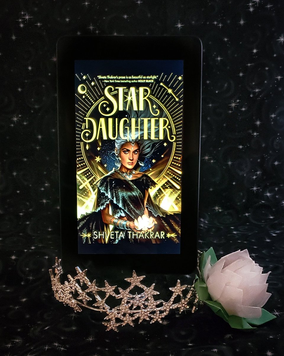 MsKittiFatale's tweet photo. #HappyDiwali to those who celebrate!

Today's book recommendation is #StarDaughter by @ShvetaThakrar 

This is a lush &amp; vibrant debut YA fantasy novel, full of Hindu astrology &amp; culture, &amp;  one of the most beautifully written books I read this year! 

https://t.co/L1vcltYnKB https://t.co/hwhfhiPxUS