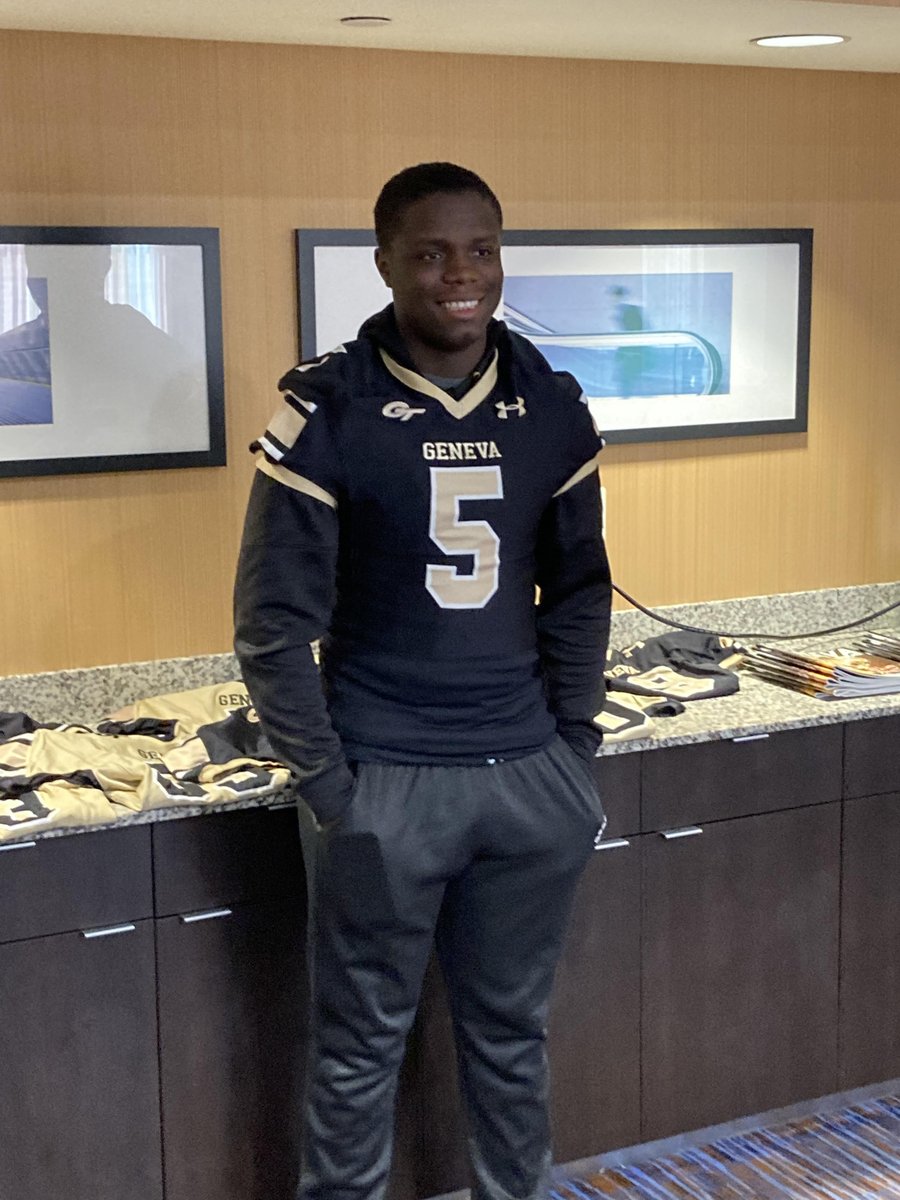 Appreciate the love, had a great meeting today. thanks for inviting me out , Love the program can't wait to see the campus <a href="/CoachNapoleon/">Brandon Napoleon</a> <a href="/COACHPURGE/">John McCullough</a> <a href="/CoachContenta/">Tom Contenta</a> <a href="/a_j_fee/">Andrew Fee</a> @CoachC5454 <a href="/Geneva_Football/">Geneva College Football</a> <a href="/GenevaAthletics/">Geneva Athletics</a>