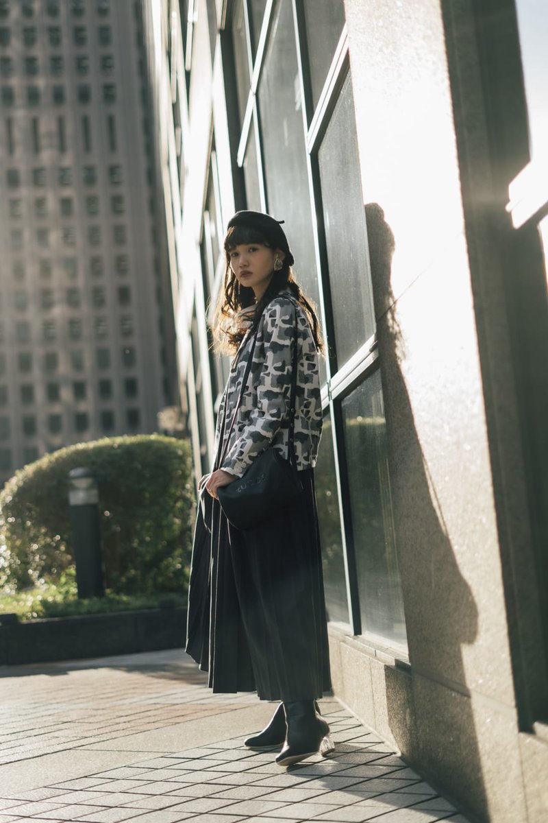 Fashionsnap Com スナップ 名前 荒川ちか ジャケット Kaiki シャツ Used ワンピース Kbf バッグ Zucca シューズ Edt T Co Fe9exuvqad