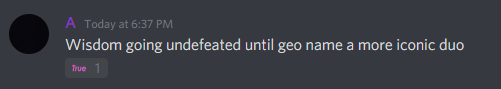 Geometric_OW's tweet photo. Couldn't have said it better myself! We beat @WisdomAcademyOW 3-2 and ruin their undefeated season for a second time. See you in the playoffsπ#GeoOut https://t.co/gA8xdAQEq2