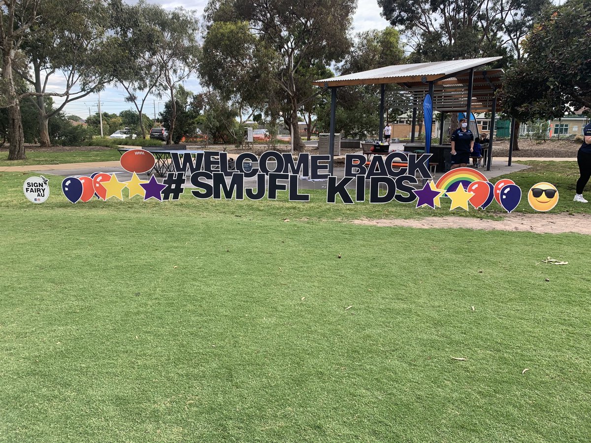 ⁦<a href="/SMJFL/">SMJFL</a>⁩ and Monash University bringing footy back to kids via the "Footy For Fun" competition. Crucial to our kids physical, mental, social and emotional development.
