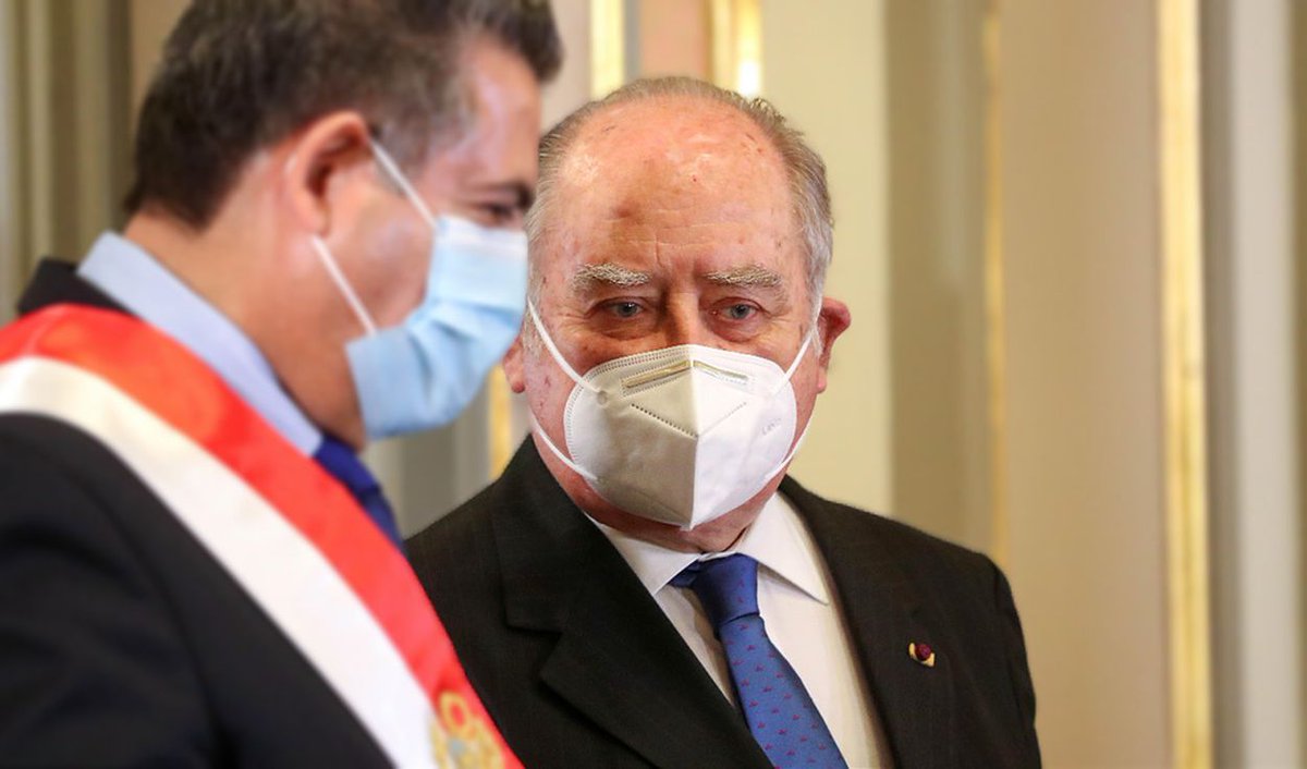 IDL_R's tweet image. #ÚLTIMO "Yo tengo lealtad con el presidente de la República. Si él se va, yo me voy con él”, dice el premier Ántero Flores-Aráoz en entrevista en RPP.