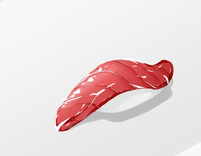 塗りの練習スシ 