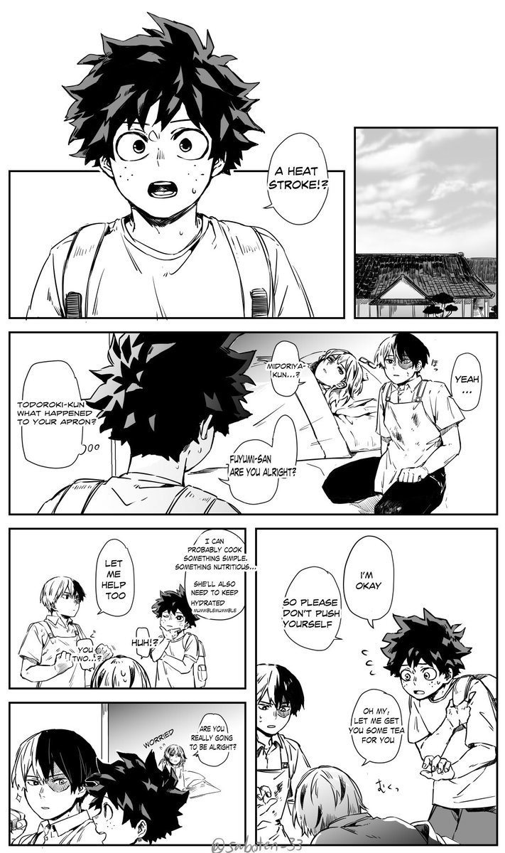 I received some requests so I thought to translate the #TDIZ manga I uploaded a few days ago! I did some study but hopefully they don't sound too much out of character ?

Part 1 